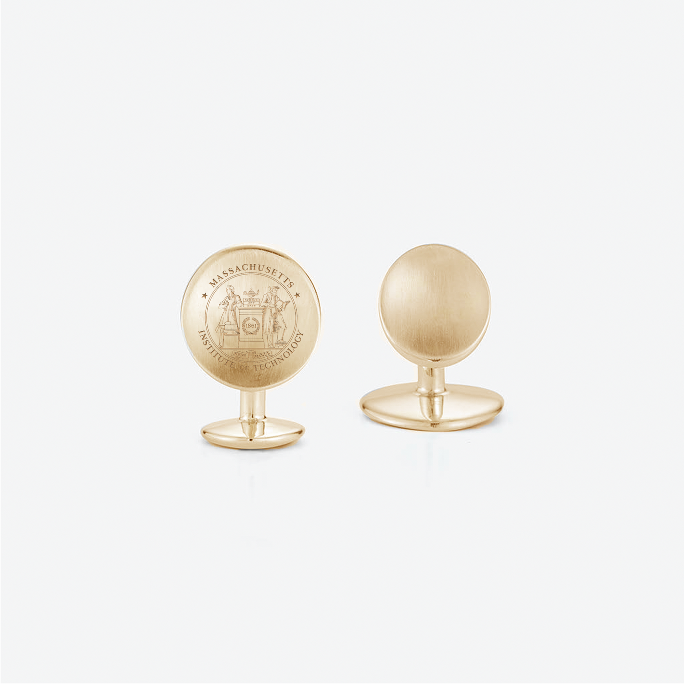 MIT Organic Crest Cufflinks
