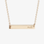 MIT Horizontal Bar Necklace