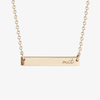 MIT Horizontal Bar Necklace