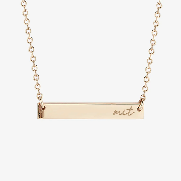 MIT Horizontal Bar Necklace