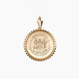 MIT Sunburst Crest Pendant