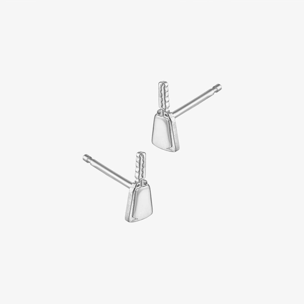 Mississippi State Cowbell Stud Earrings