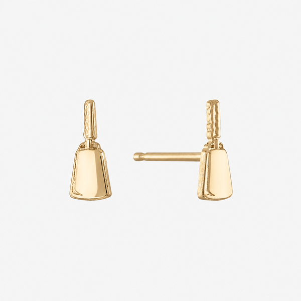 Mississippi State Cowbell Stud Earrings
