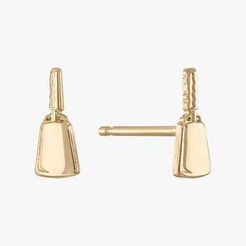 Mississippi State Cowbell Stud Earrings