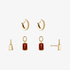Mississippi State Florentine Earring Bundle