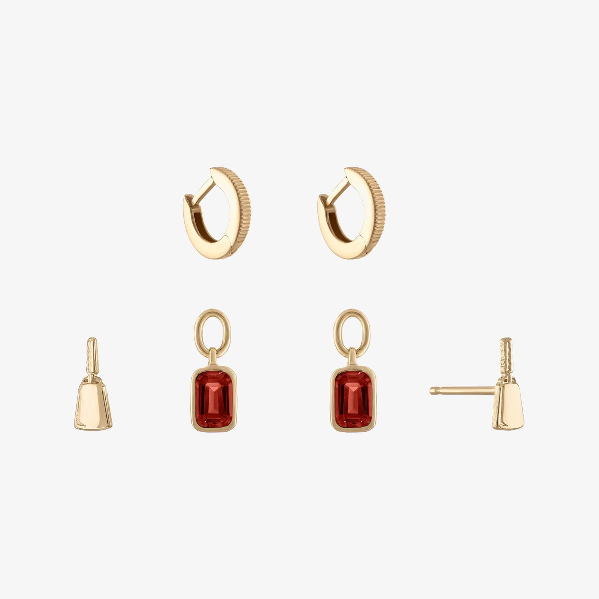 Mississippi State Florentine Earring Bundle