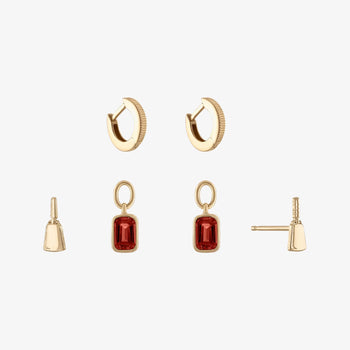 Mississippi State Florentine Earring Bundle