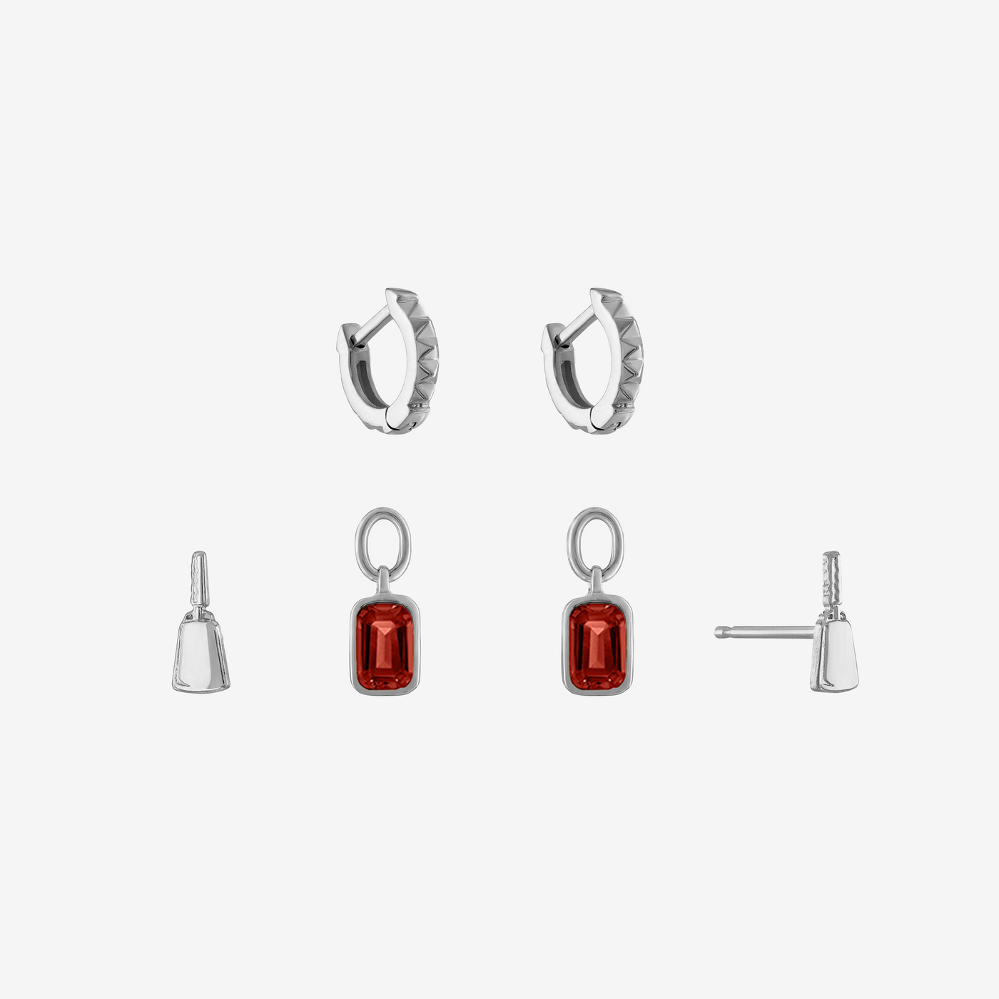 Mississippi State Sunburst Earring Bundle