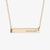 Marist Horizontal Bar Necklace