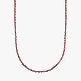 Maroon Beaded Necklace