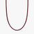 Maroon Silk Cord Garnet Bundle