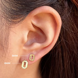 Ohio State Logo Stud Earrings