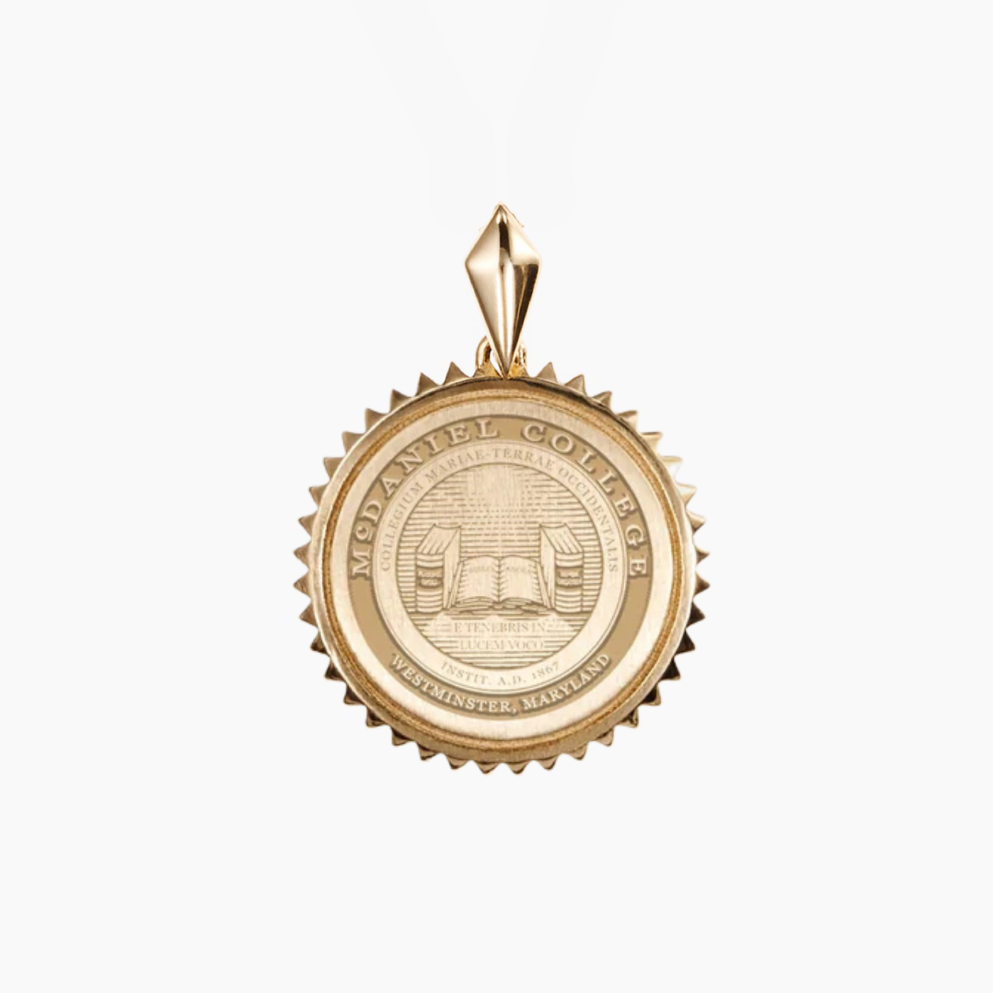 McDaniel College Sunburst Pendant