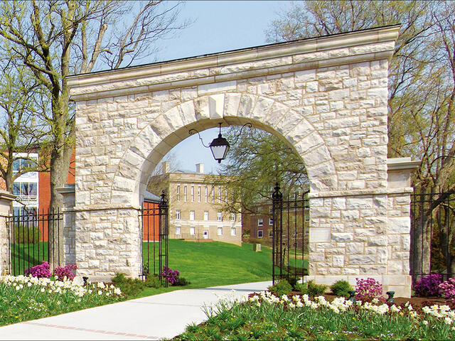 McDaniel College Ward Memorial Arch 
