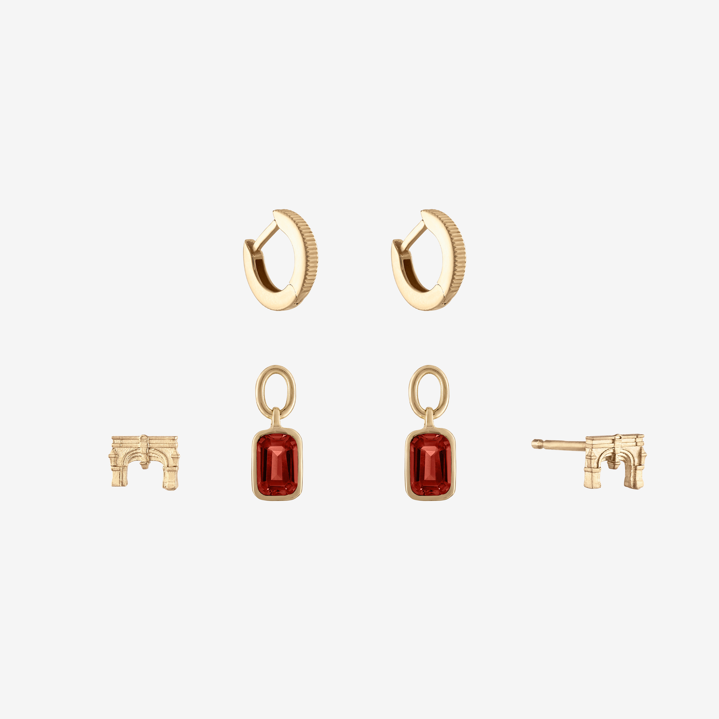 Upham Arch Florentine Earring Bundle