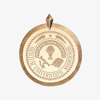 Miami (OH) Florentine Pendant