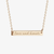 Miami (OH) Love and Honor Horizontal Bar Necklace