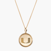 UMiami Logo Sunburst Pendant