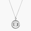 UMiami Logo Sunburst Pendant