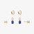 Michigan Sapphire Florentine Earring Bundle