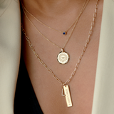 Michigan 7-Point Diamond Pendant
