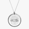 Michigan State Florentine Pendant
