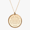 Middlebury Seal Florentine Pendant