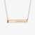 Middlebury Horizontal Bar Necklace