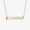 Middlebury Horizontal Bar Necklace