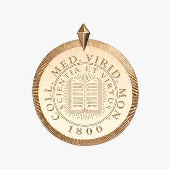 Middlebury Seal Florentine Pendant