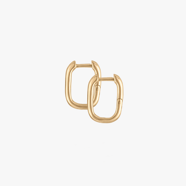 Mini U Hoop Earring