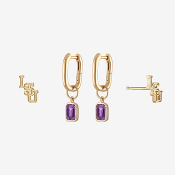 LSU Mini U Earring Bundle