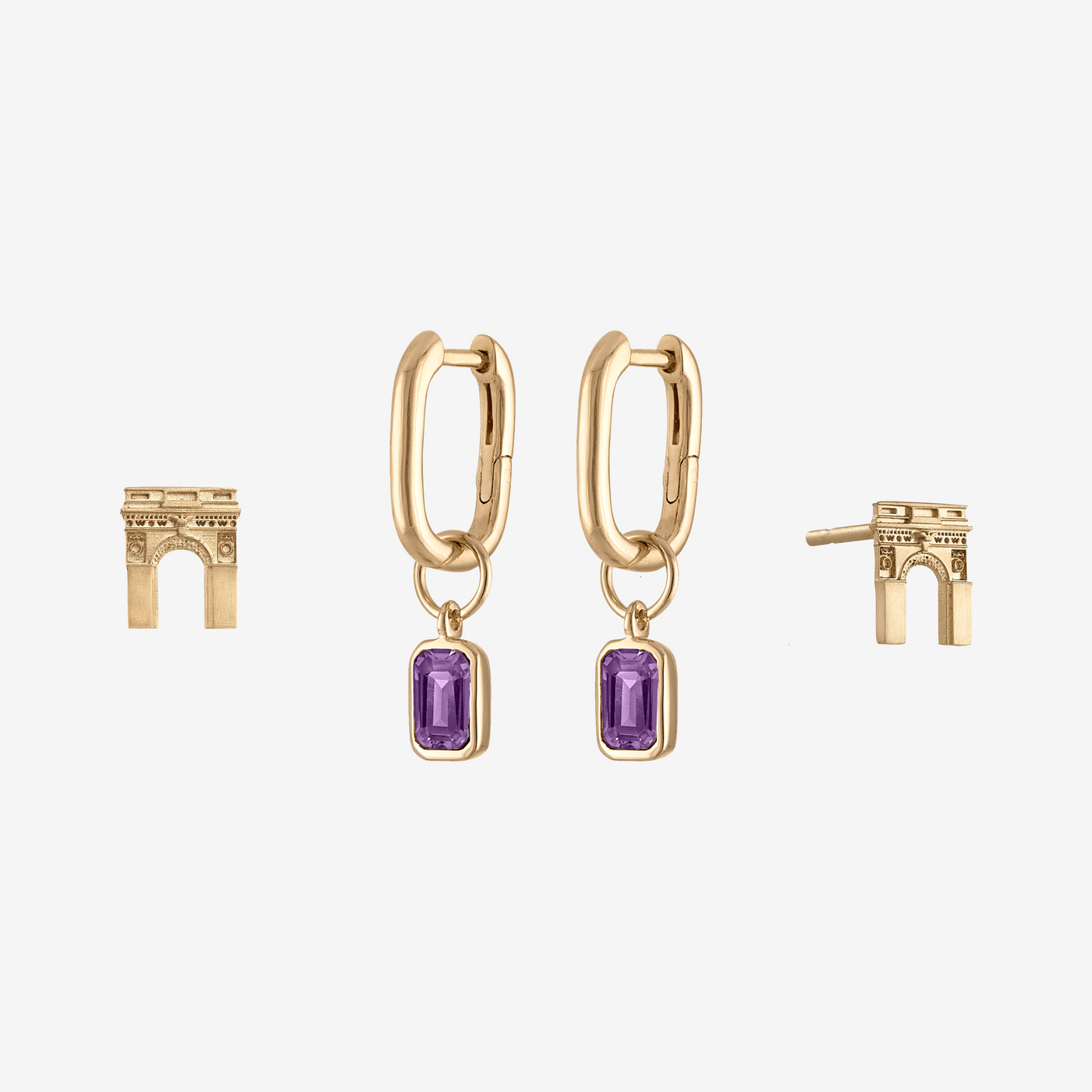 Washington Square Arch Mini U Earring Bundle