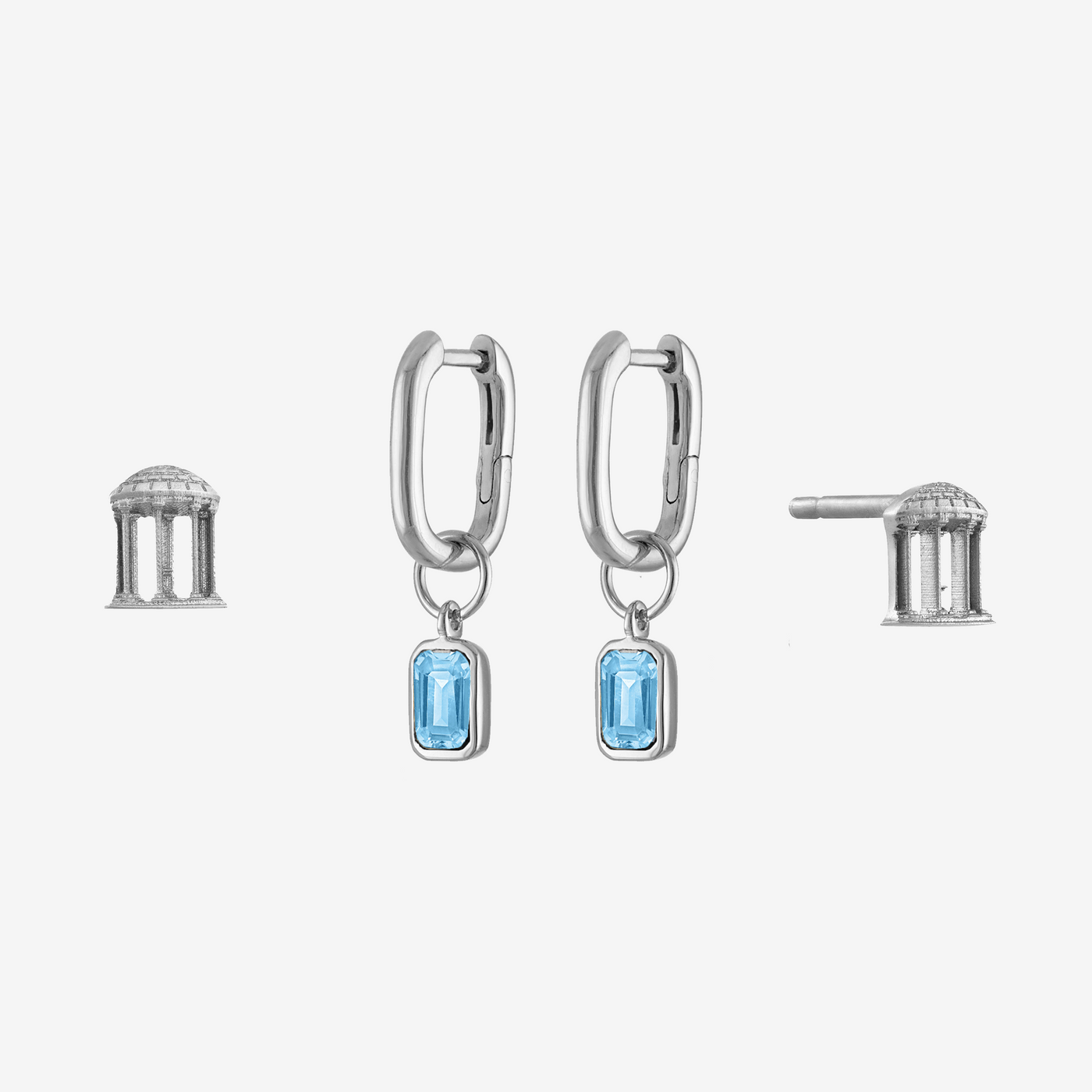 UNC Old Well Mini U Earring Bundle