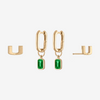 UMiami Logo Mini U Earring Bundle