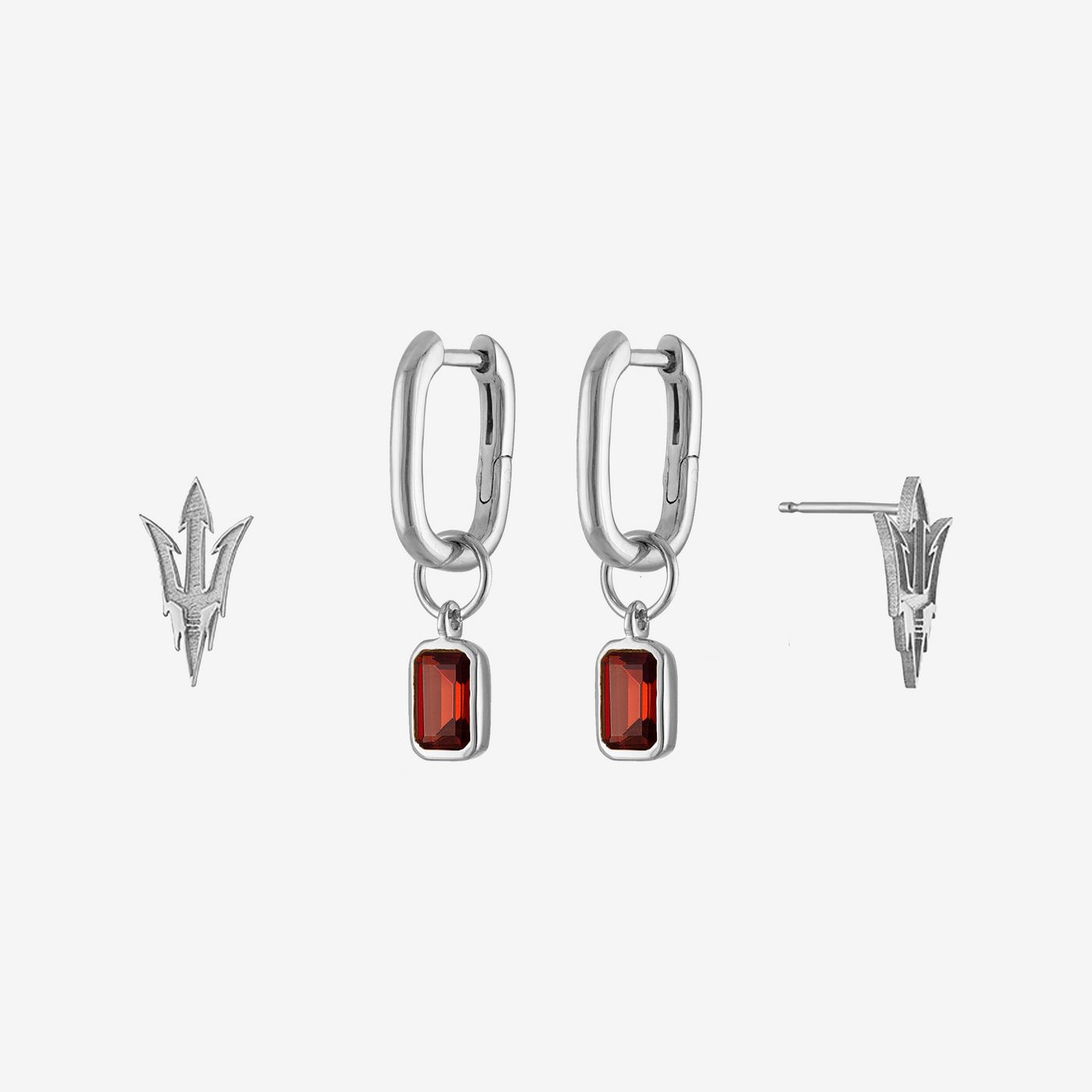 ASU Pitchfork Mini U Earring Bundle