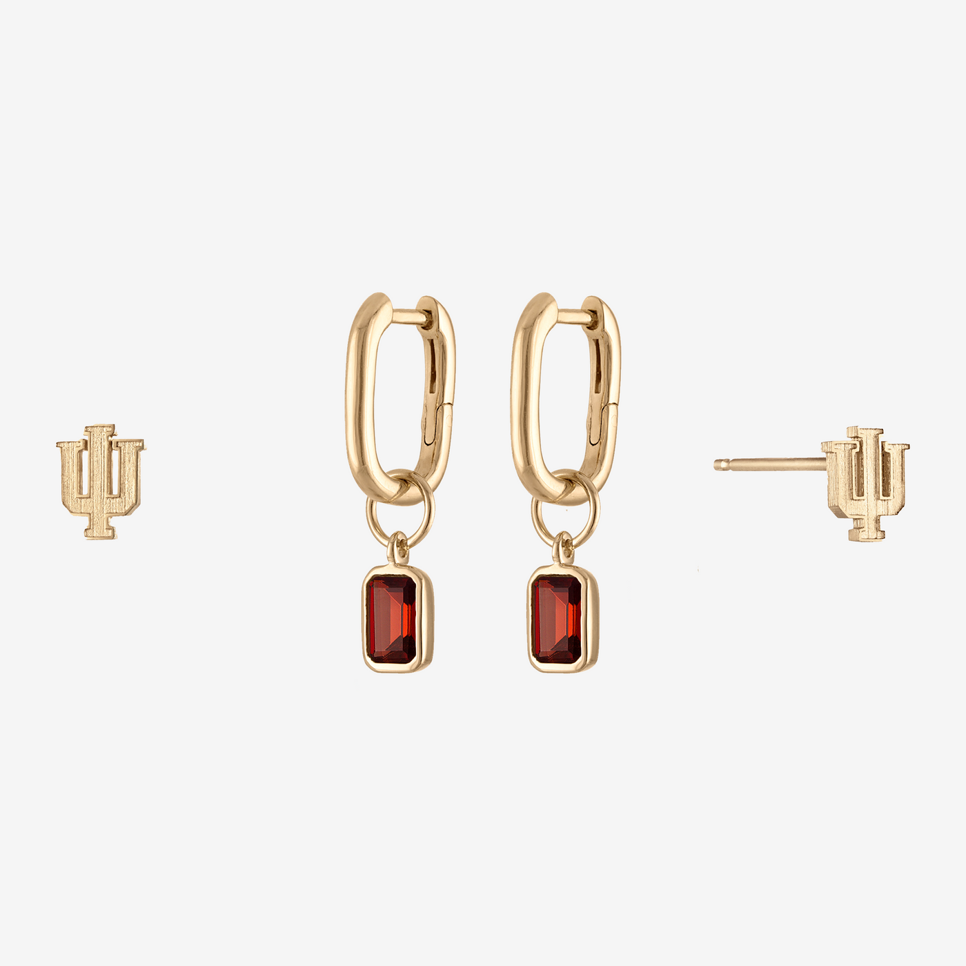 Indiana Mini U Earring Bundle