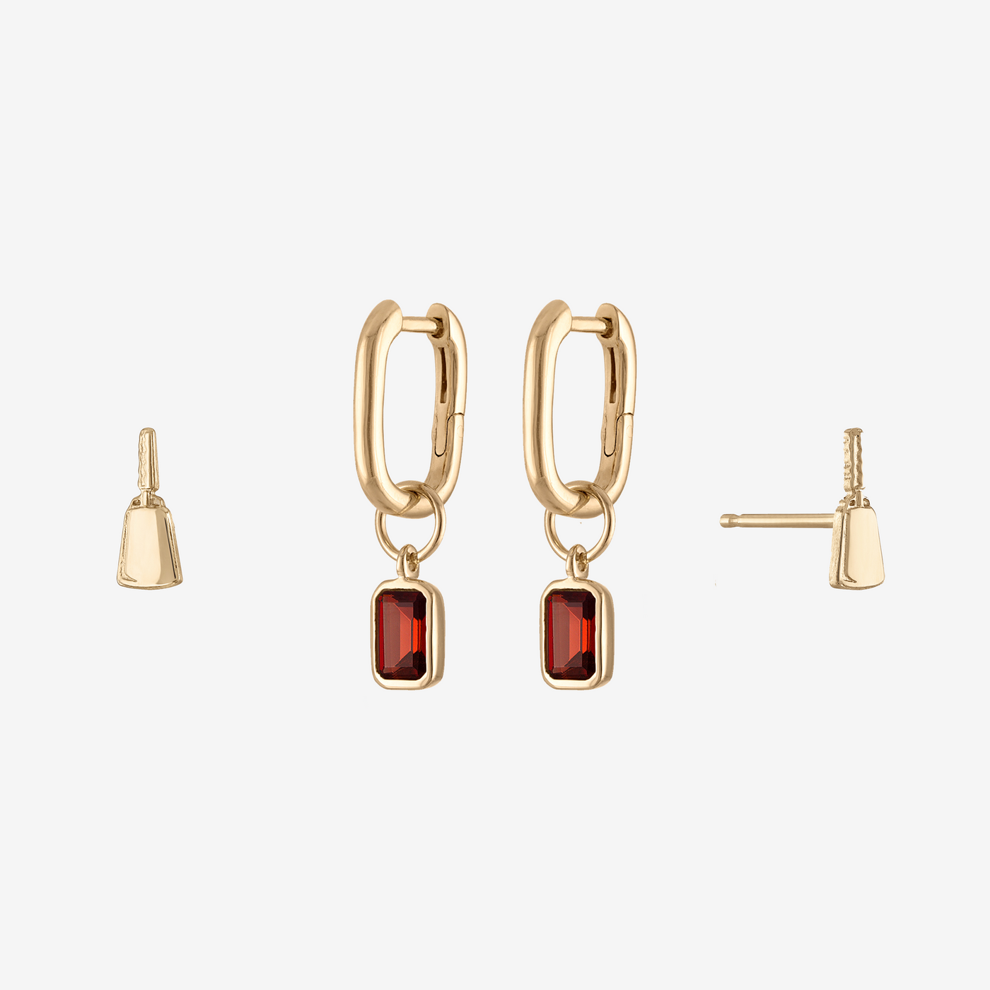 Mississippi State Mini U Earring Bundle