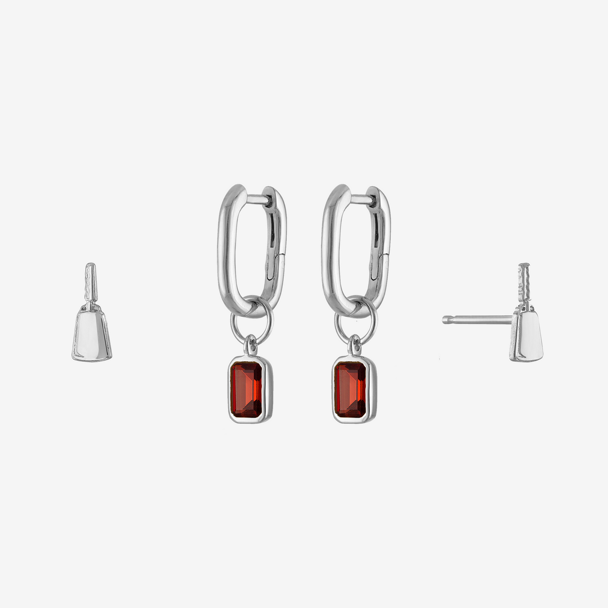 Mississippi State Mini U Earring Bundle