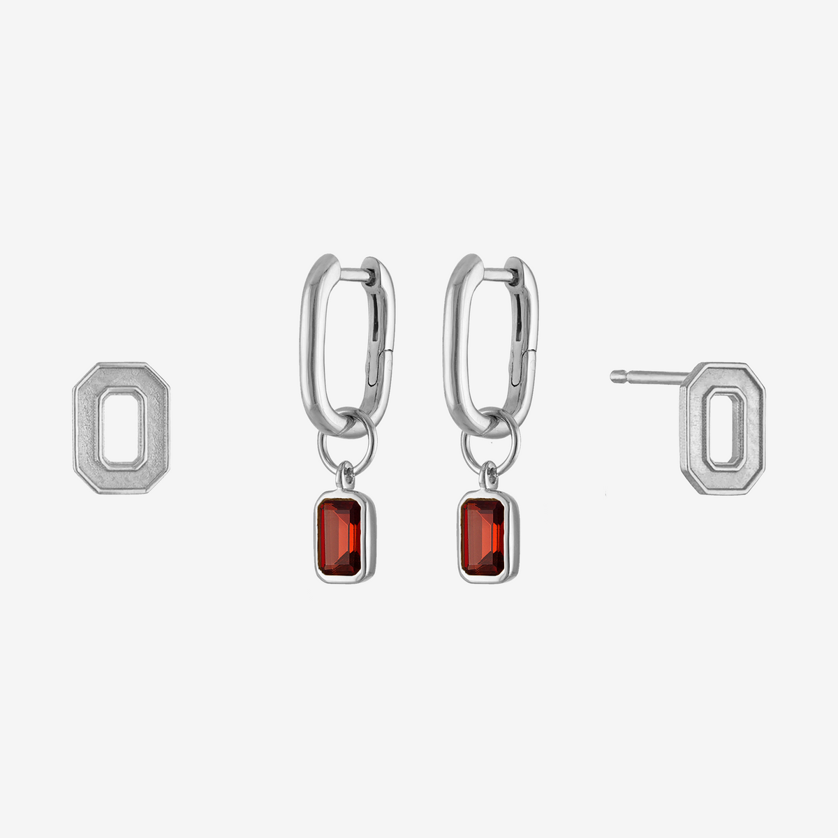 Ohio State O Mini U Earring Bundle