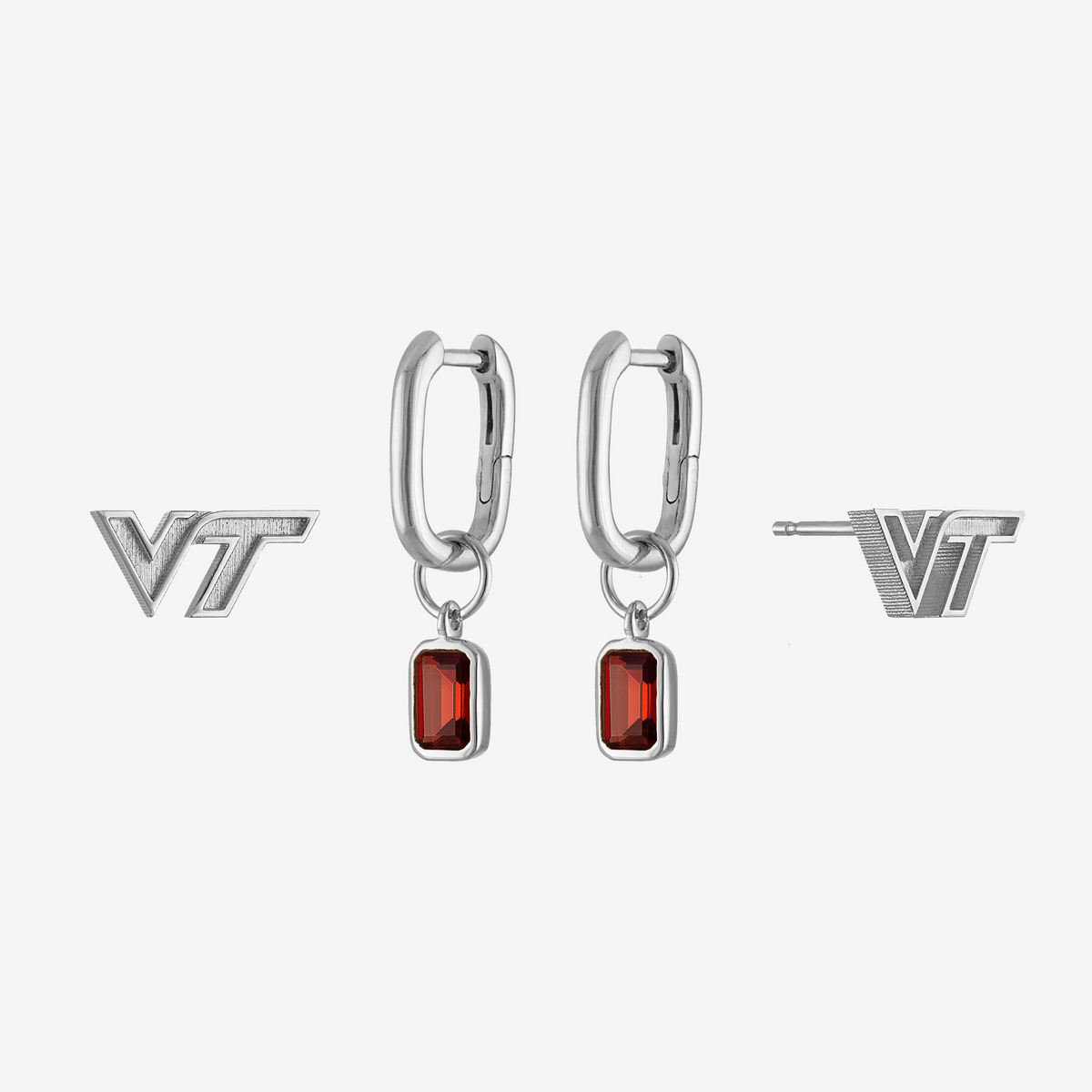 Virginia Tech VT Mini U Earring Bundle