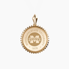 Mississippi State Crest Sunburst Pendant