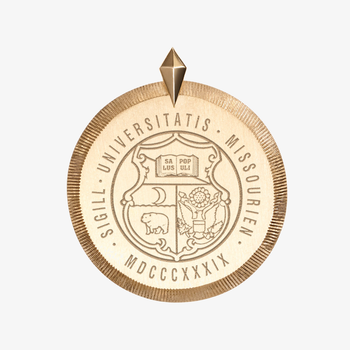Mizzou Florentine Pendant