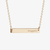 Mizzou Horizontal Bar Necklace