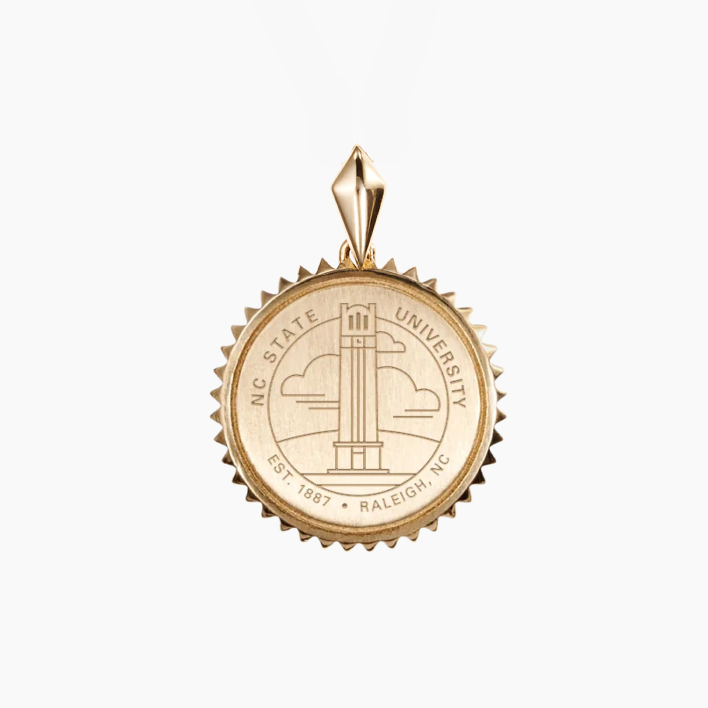 NC State Sunburst Pendant
