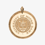 Notre Dame Florentine Pendant