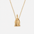 Notre Dame Golden Dome Necklace