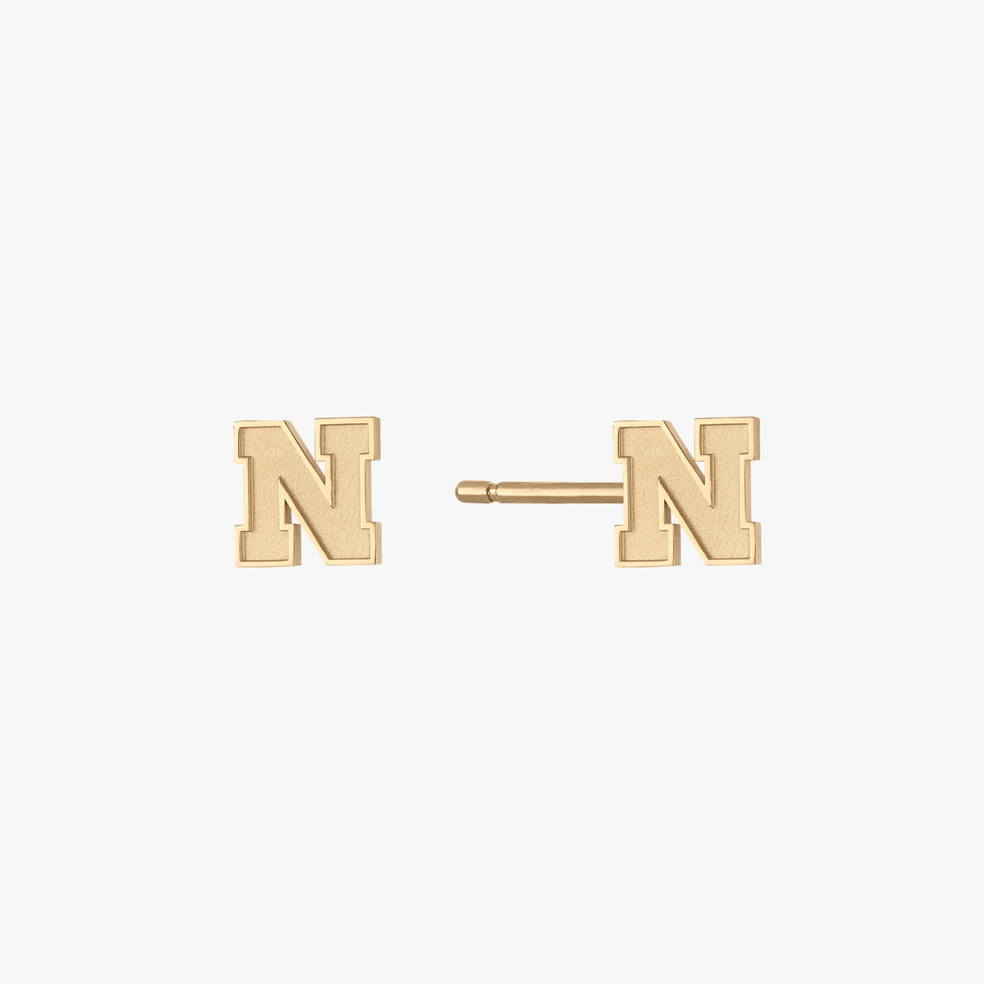 Nebraska Logo Stud Earring