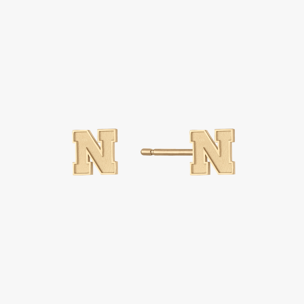 Nebraska Logo Stud Earrings