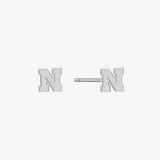 Nebraska Logo Stud Earrings
